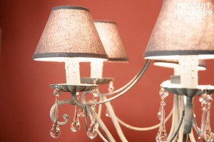 Shabby chic furniture encompasses light fittings too!