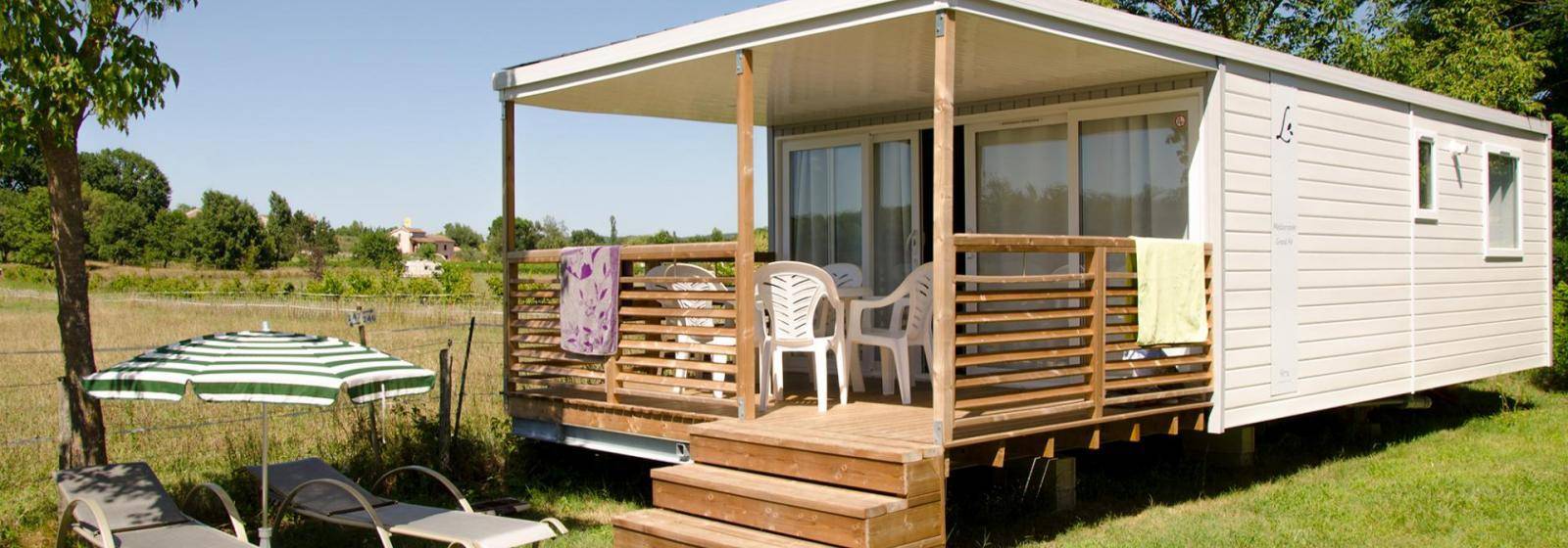 Mobil home Ardeche – CAMPING LA GRAND TERRE